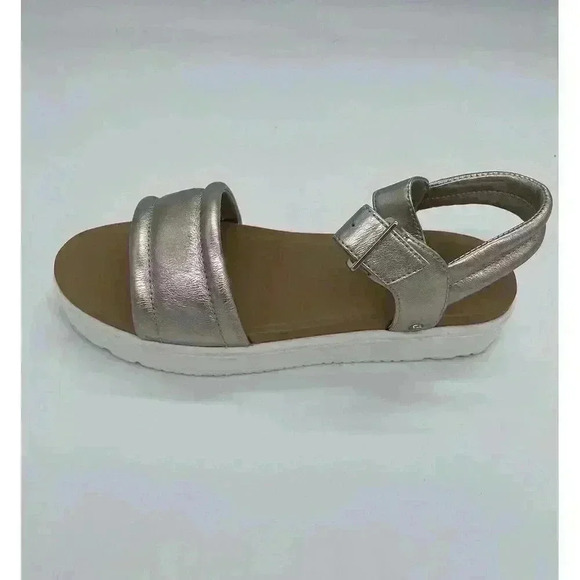 UGG ZAYNE ANKLE STRAP PLATFORM WOMEN SANDALS ROSE GOLD US 7.5 /UK 5.5 /EU 38.5 - Picture 9 of 10